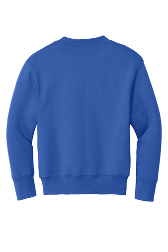 Youth Core Fleece Crewneck Sweatshirt - Royal Blue