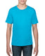 Anvil 990B - Youth Lightweight T-Shirt - Heather Caribbean Blue