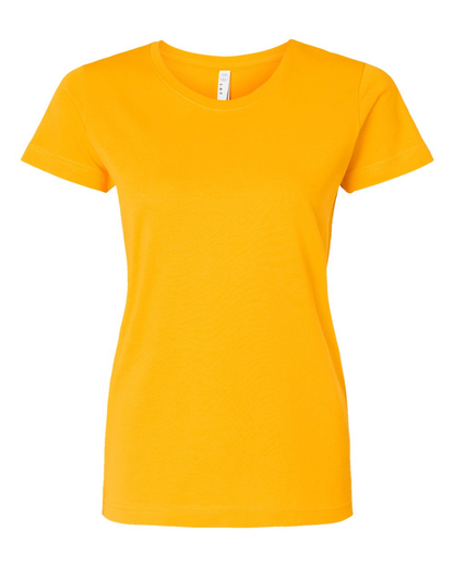 Women's Fine Jersey T-Shirt - Gold