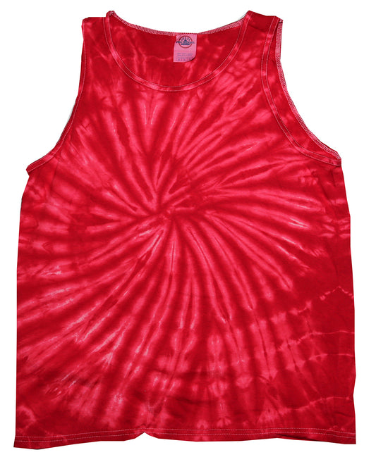 Unisex 100% Cotton Tank Top - Spider Red
