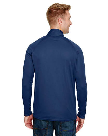 Unisex Daily Polyester 1/4 Zip - Navy