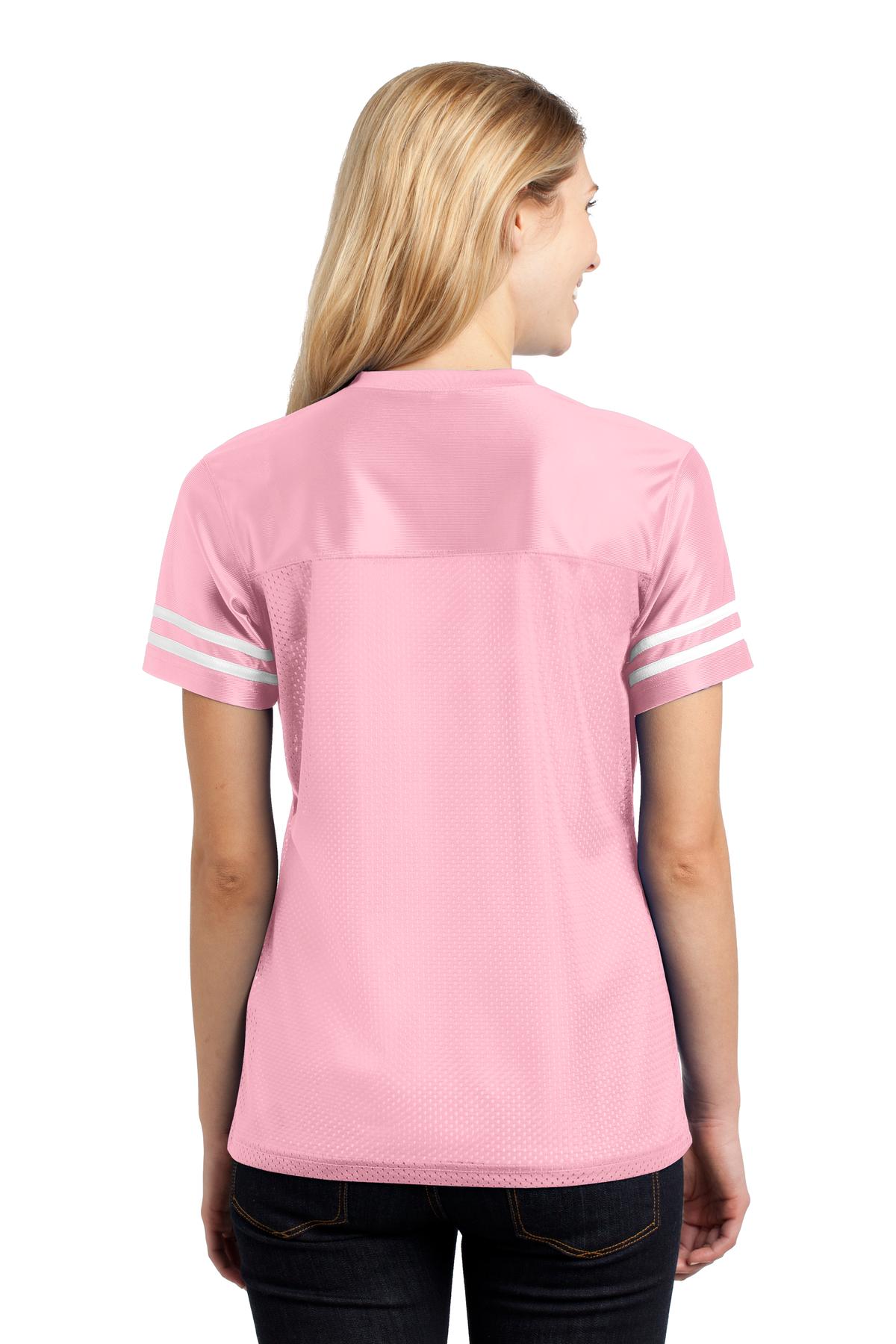 Women's PosiCharge Replica Jersey - Light Pink / White