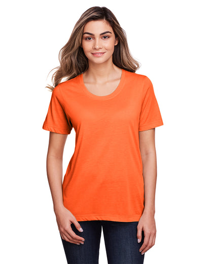Women's Fusion ChromaSoft��� Performance T-Shirt - Campus Orange