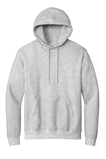 Unisex Tall Essential Fleece Pullover Hoodie - Ash