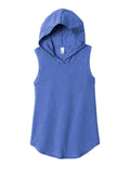 Women's Perfect Tri Sleeveless Hoodie - Royal Frost