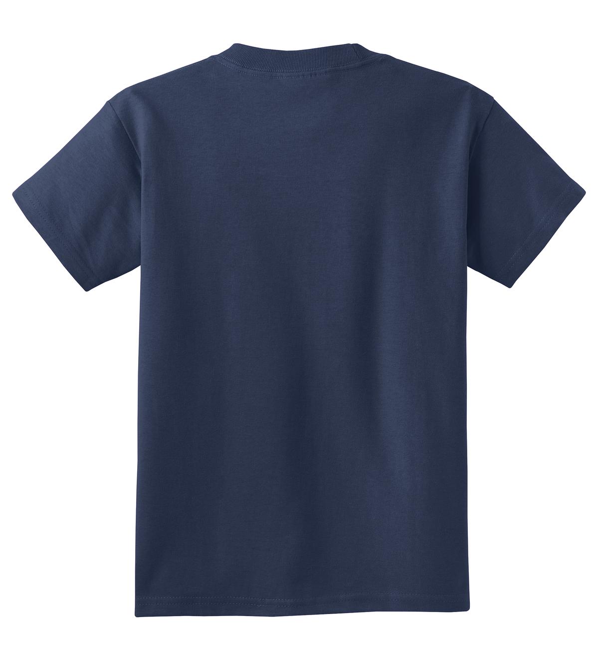 Youth Core Cotton Tee - Navy