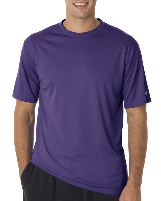 B-Core Sport Shoulders T-Shirt - Purple