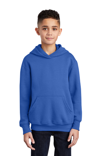 Youth Core Fleece Pullover Hoodie - Royal Blue