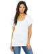 Bella + Canvas B8801 - Women's Flowy Raglan T-Shirt - White