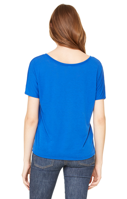 Women's Slouchy T-Shirt - True Royal