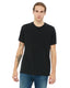Bella + Canvas 3650 - Unisex Poly-Cotton Short-Sleeve T-Shirt - Black Speckled