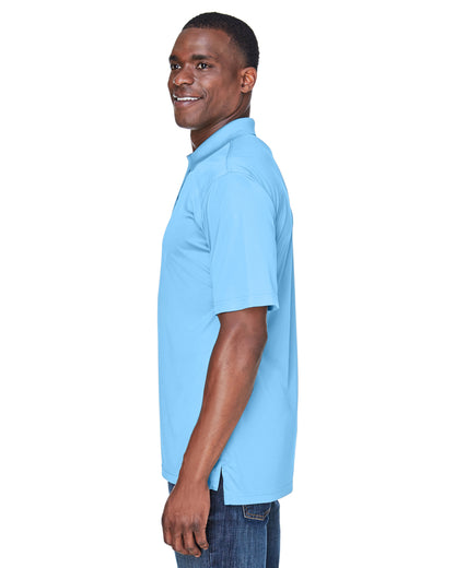 Men's Cool & Dry Sport Performance Interlock Polo - Columbia Blue