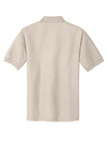 Unisex Silk Touch Polo - Light Stone