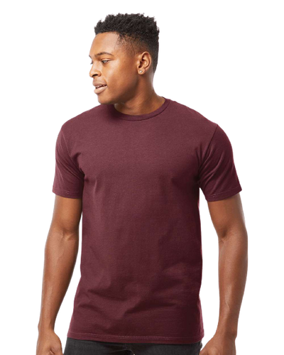 Unisex Heavyweight Tee - Burgundy
