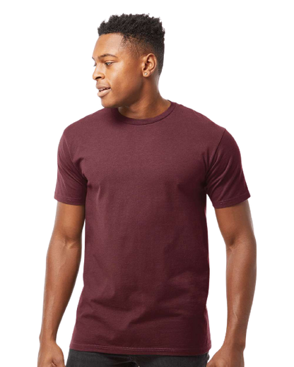 Unisex Heavyweight Tee - Burgundy