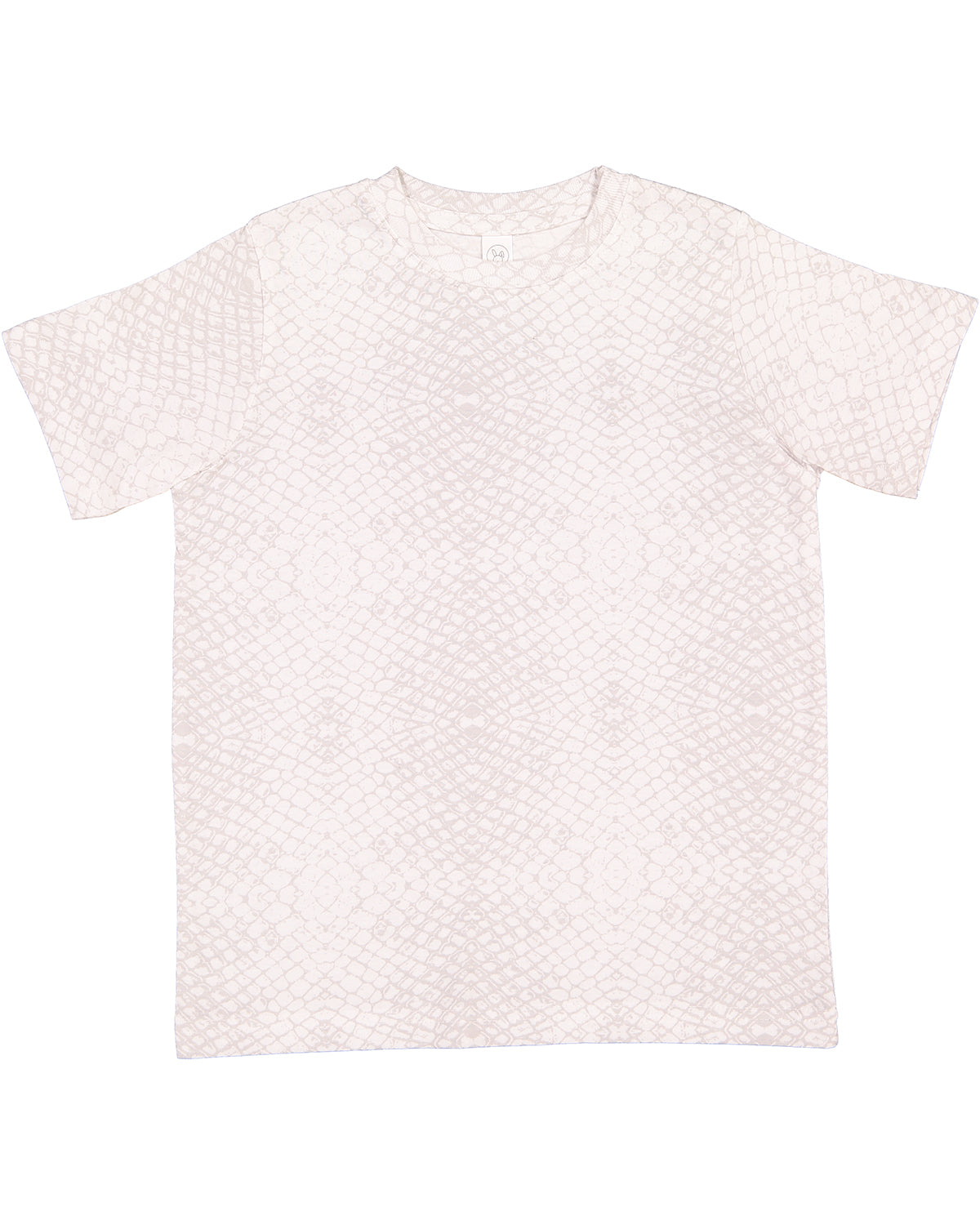 Toddler Fine Jersey T-Shirt - White Reptile
