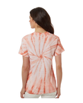 Cyclone Pinwheel Short Sleeve T-Shirt - Peach