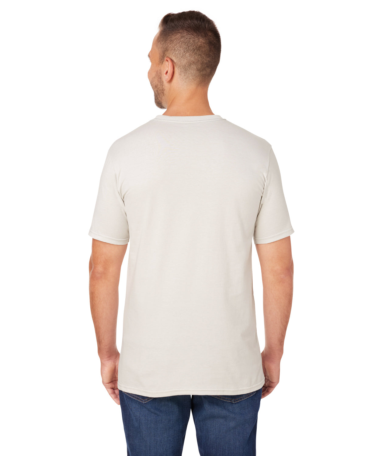 Men's Ringspun Fashion T-Shirt - Silver