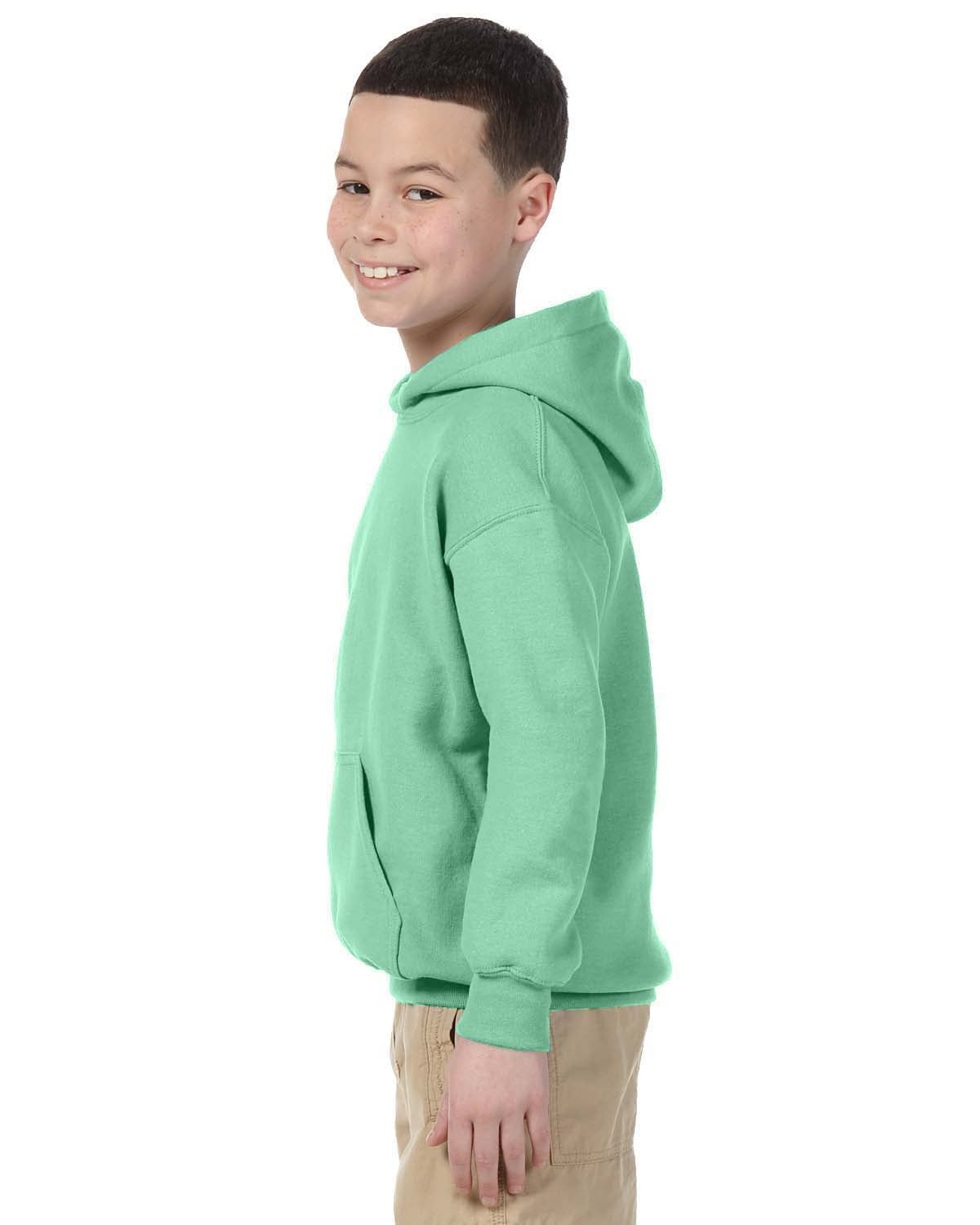 Youth Heavy Blend™ 50/50 Hoodie - Mint Green