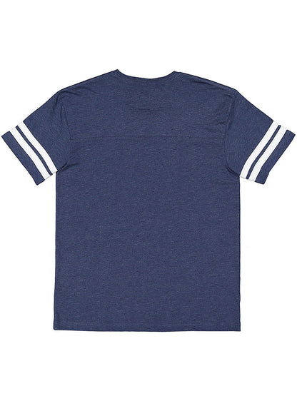 Men's Football T-Shirt - Vintage True Navy/Blend White