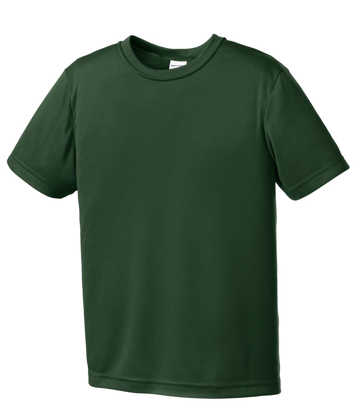 Youth PosiCharge Competitor Tee - Forest Green
