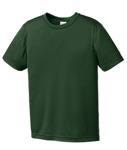 Youth PosiCharge Competitor Tee - Forest Green