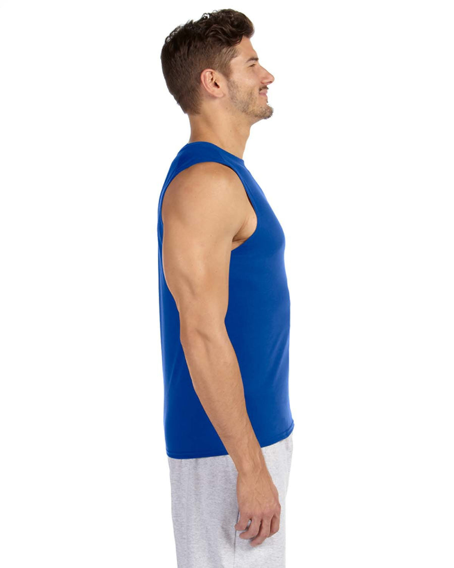 Unisex Performance®  Sleeveless T-Shirt - Royal