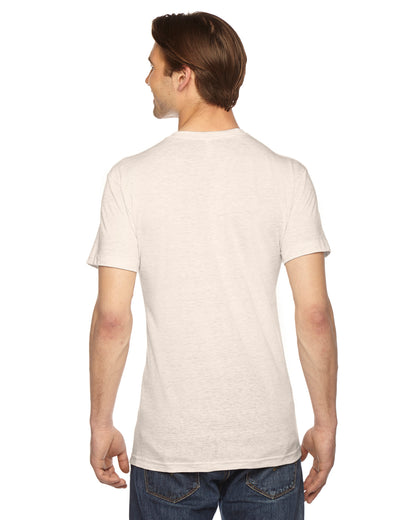 Unisex Triblend Short-Sleeve Track T-Shirt - Tri Oatmeal