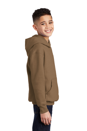Youth Core Fleece Pullover Hoodie - Woodland Brown