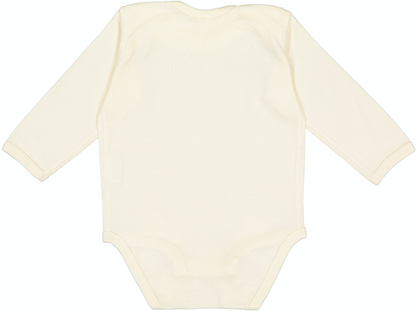 Infant Long-Sleeve Bodysuit - Natural
