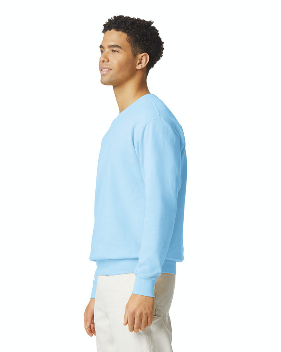 Unisex Lighweight Cotton Crewneck Sweatshirt - Hydrangea