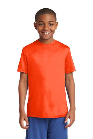 Youth PosiCharge Competitor Tee - Neon Orange