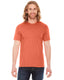 American Apparel BB401W - Unisex Poly-Cotton Short-Sleeve Crewneck - Heather Orange