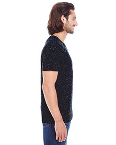 Men's Triblend Fleck Short-Sleeve T-Shirt - Black Fleck