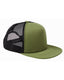 Big Accessories BX030 - 5-Panel Foam Front Trucker Cap - Olive / Black
