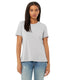 Bella + Canvas B6400 - Women's Relaxed Jersey Short-Sleeve T-Shirt - Solid Athletic Gray