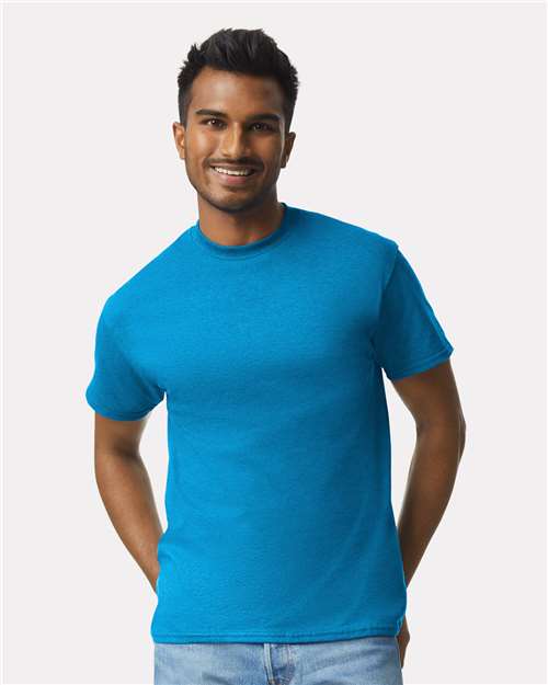 Gildan 2000 Sapphire — on model front