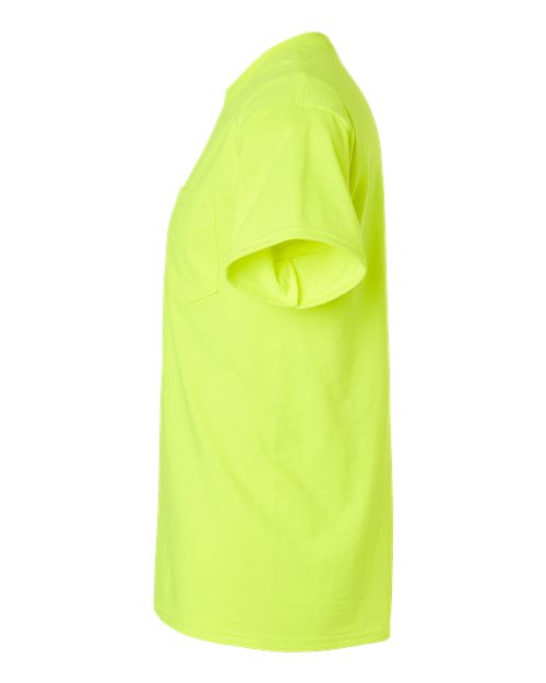 Gildan 2300 Safety Green — direct side