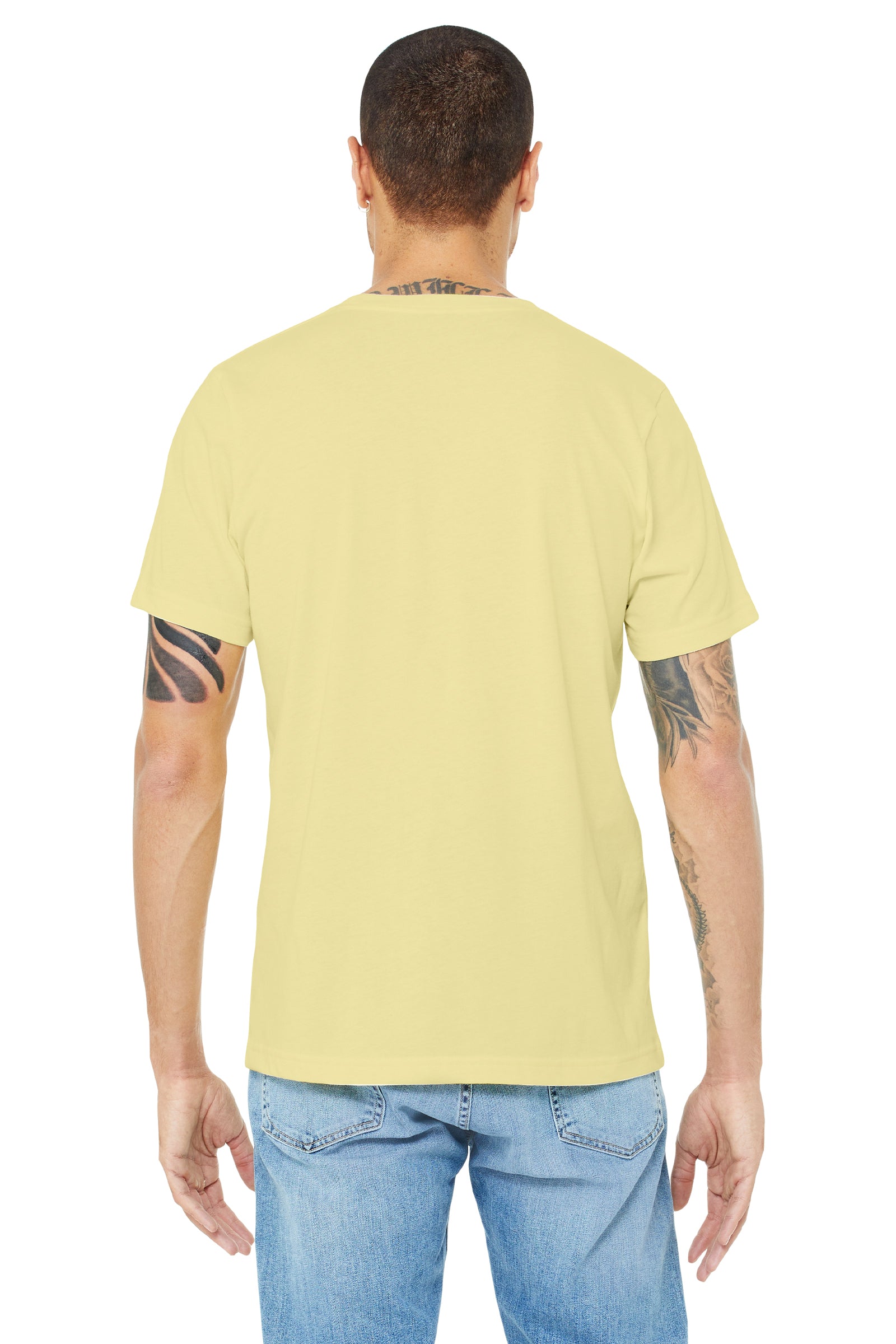 Unisex Heather CVC T-Shirt - Heather French Vanilla