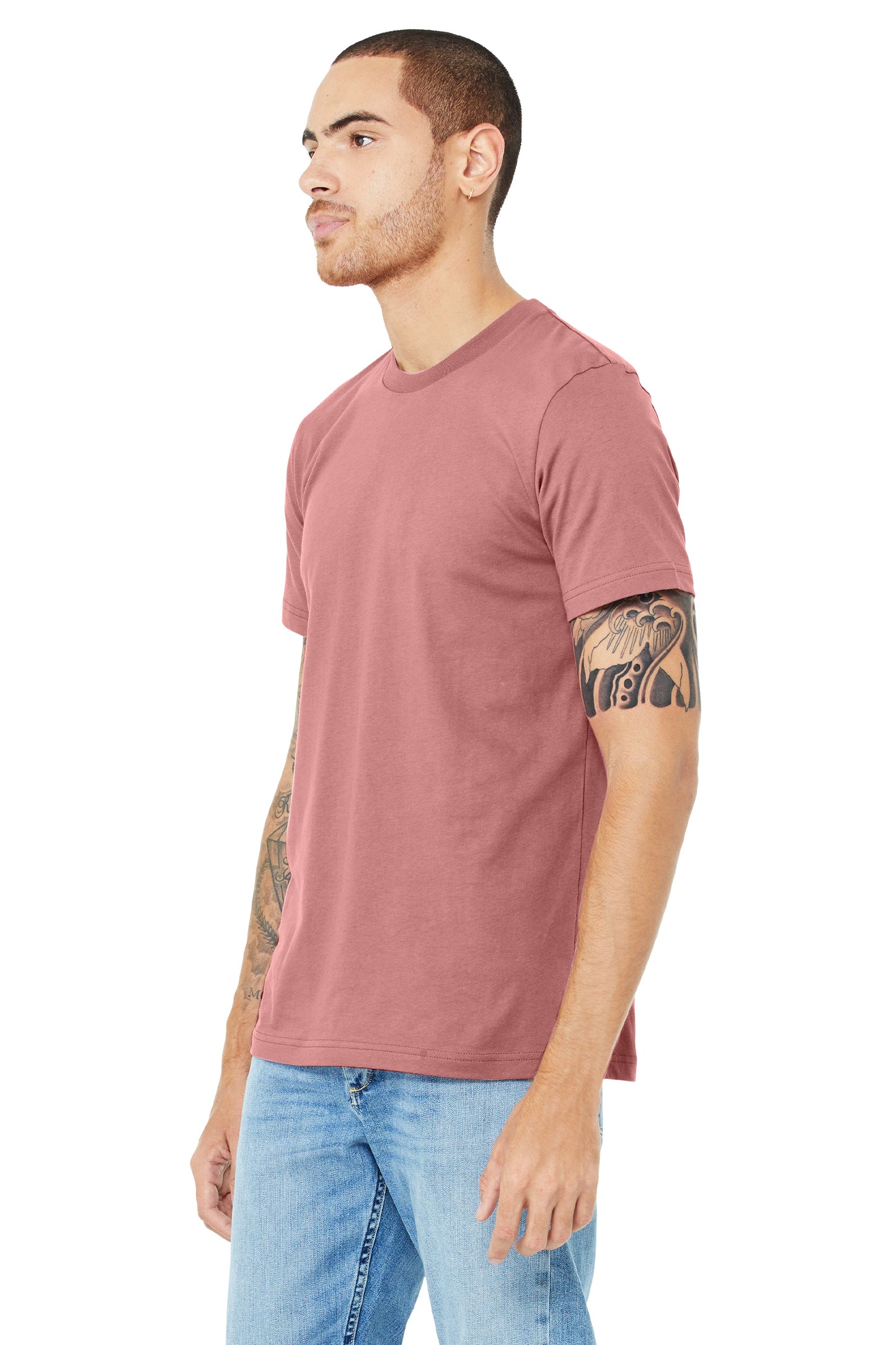 Unisex Made In The USA Jersey T-Shirt - Mauve