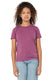 Bella + Canvas 3001YCVC - Youth Jersey T-Shirt - Heather Magenta