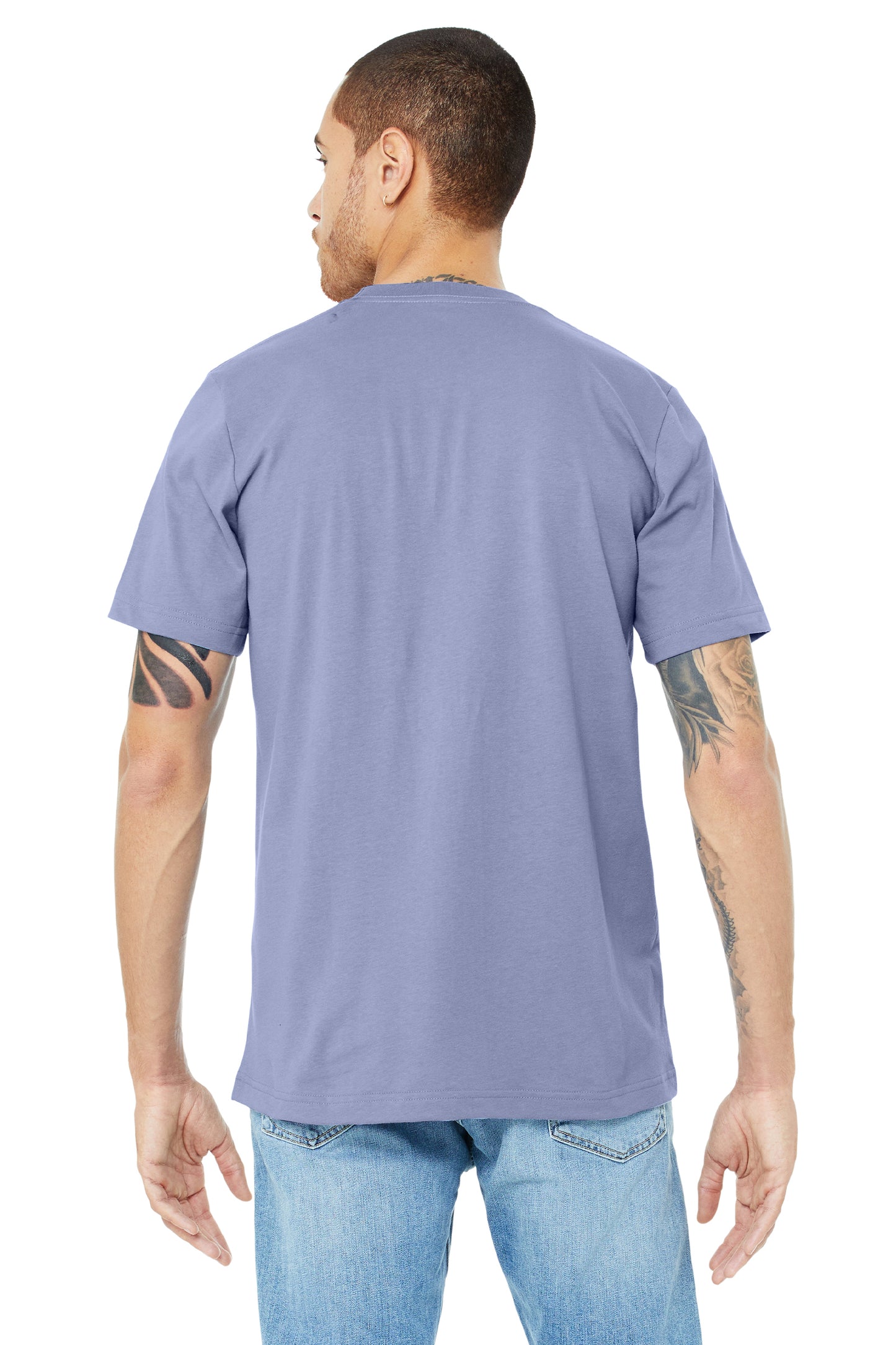 Unisex Jersey T-Shirt - Lavender Blue