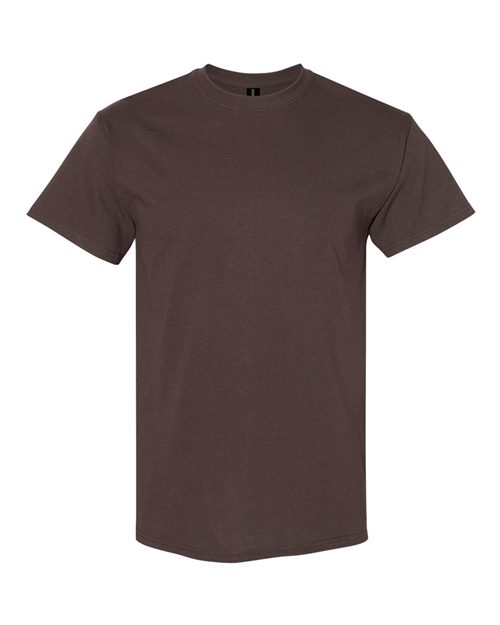 Gildan 5000 Dark Chocolate — front
