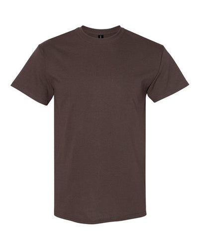 Gildan 5000 Dark Chocolate — front