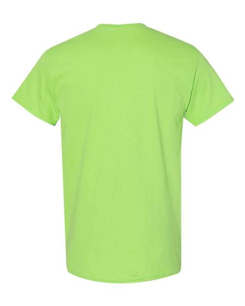 Gildan 5000 Lime — back