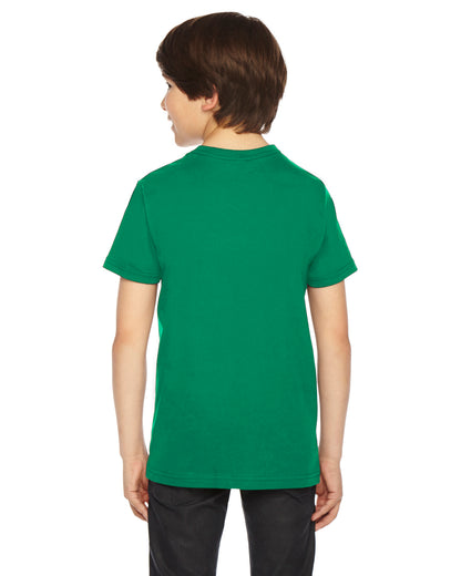 Youth Fine Jersey Short-Sleeve T-Shirt - Kelly Green