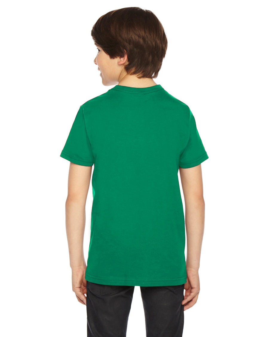 Youth Fine Jersey Short-Sleeve T-Shirt - Kelly Green