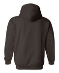 Gildan 18500 Dark Chocolate — back