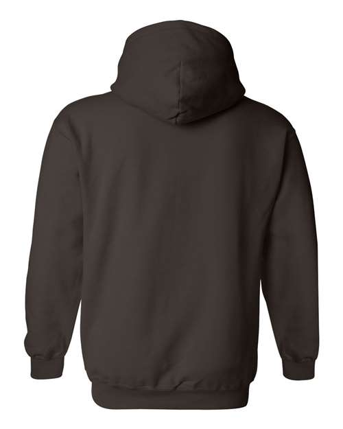 Gildan 18500 Dark Chocolate — back