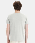 Hanes 4980 Ash — on model back